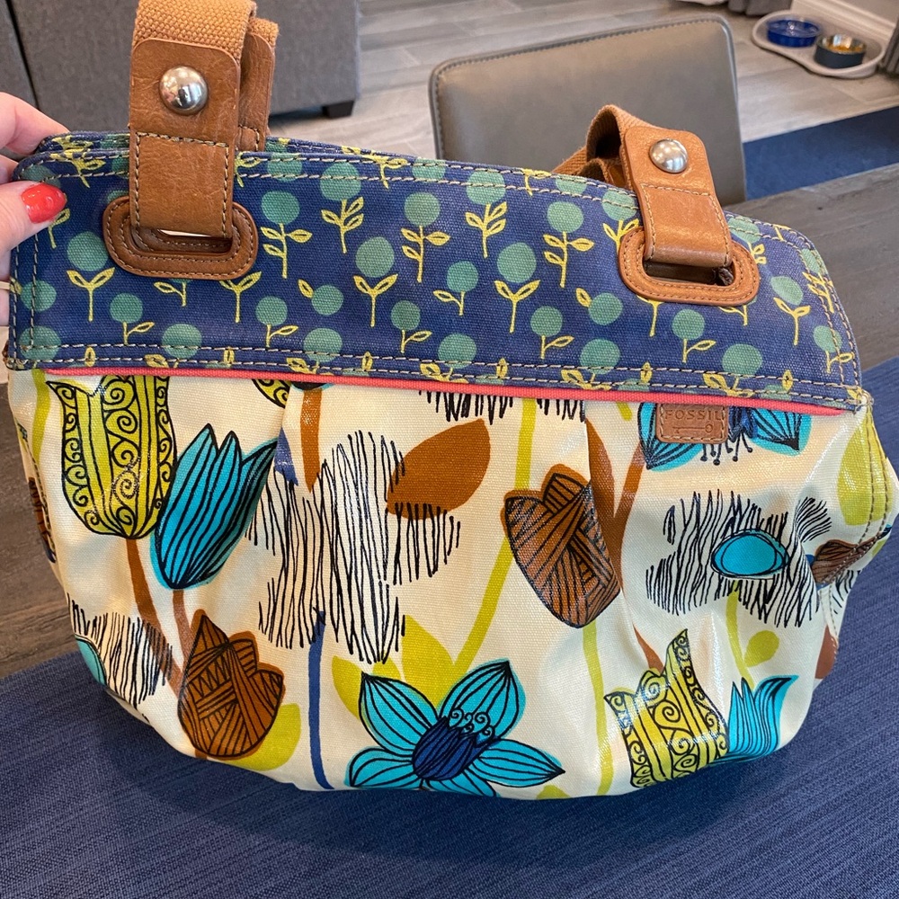 Retired Fossil KEY•PER hobo bag